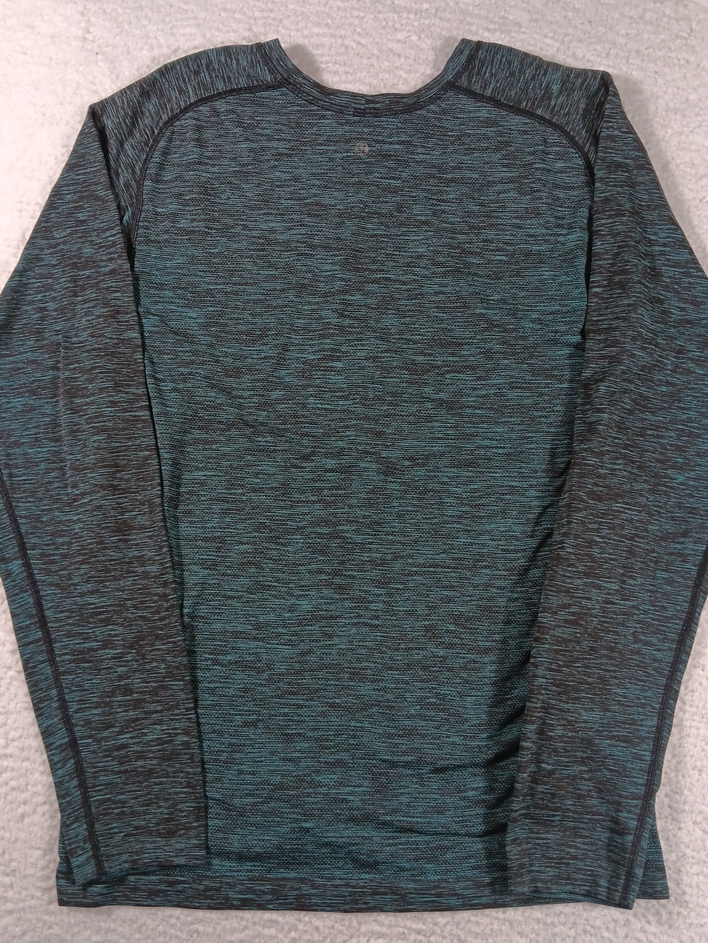 Lululemon Shirt Mens XL Heathered Green Metal Vent Tech Long Sleeve Performance - Picture 5 of 10